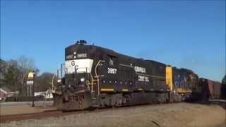 preview picture of video 'Georgia Central L783 in Pembroke, GA 1/16/15'