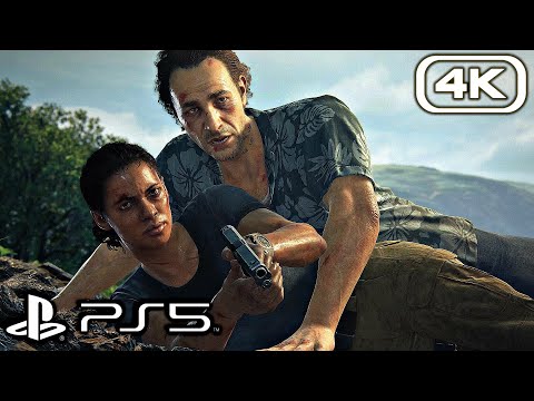 Uncharted Lost Legacy PS5 Ending & Final Boss Fight (Legacy of Thieves) 4K 60FPS