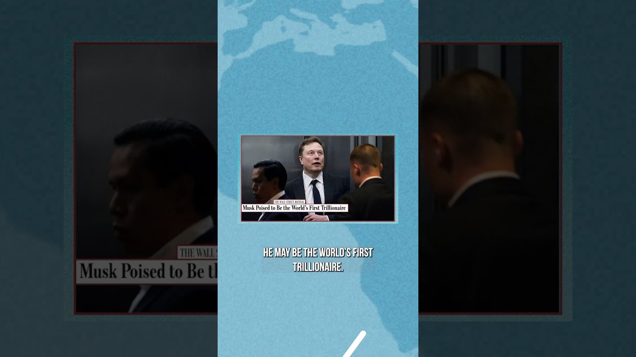 Some More News satirizes Elon Musk's projected rise to becoming the world's first trillionaire
