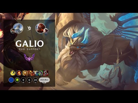 Galio Support vs Gragas - EUW Master Patch 12.9