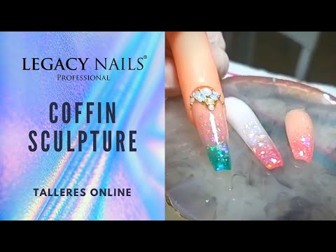 COFFIN SCULPTURE │ TALLER DE UÑAS │ LEGACY NAILS