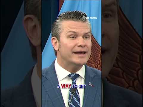 Hegseth: Iran would be wise to stop missile attacks #shorts #us #iran #news #foxnews.