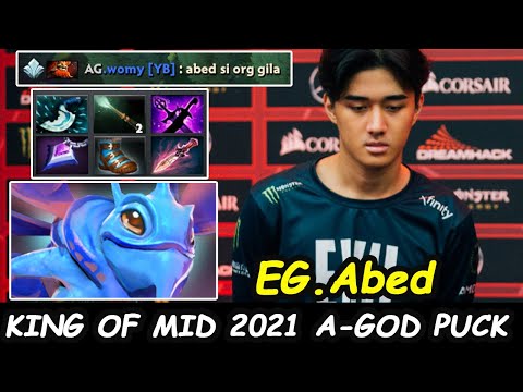ABED Puck King Of MID  - HOW TO PROVOKE MIDLANE Feat New Carry Motivate Trust KNP Easy MMR  Dota 2