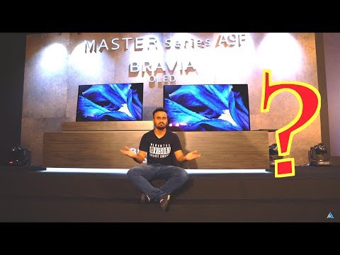 Sony Bravia A9F OLED hands on REVIEW Master Series KD65A9F/KD55A9F