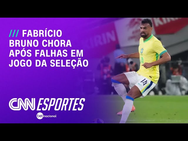 Fabrício Bruno chora após falha e pede para não ser "crucificado" | CNN NOVO DIA