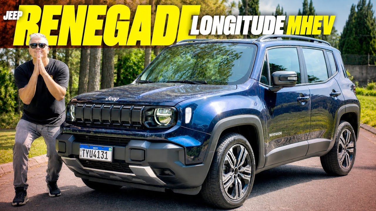 Jeep Renegade Longitude 2027 - MAIS BARATO QUE O AVENGER? É MUITO MELHOR? QUAL VOCÊ DEVE COMPRAR?