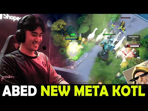 ABED TRY NEW META MID KOTL DAGON BUILD | DOTA 2 Gameplay