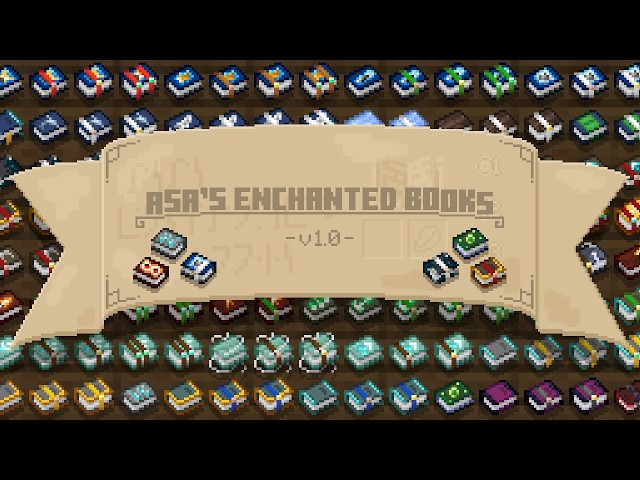 Guide Book Texture Minecraft Asa's Enchanted Books Minecraft Texture Pack