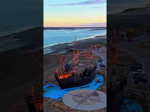 Puerto San Julián Patagonia Argentina 🇦🇷 #videodronesanjulian