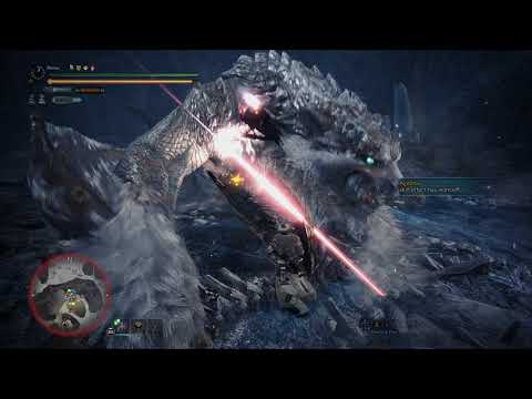 MHW ICEBORNE : SOLO Gunlance (Normal Shells Lvl 7) Frostfang Barioth - NO MANTLES/TRAPS