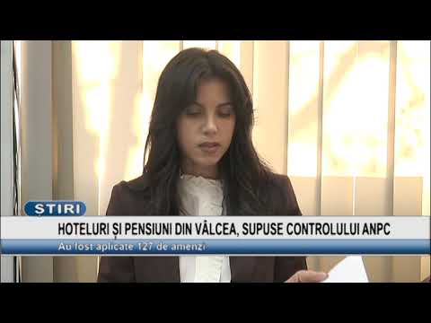 HOTELURI ȘI PENSIUNI DIN VÂLCEA, SUPUSE CONTROLULUI ANPC