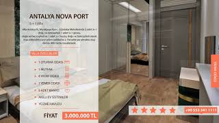 Antalya Nova Port Villa Projesi
