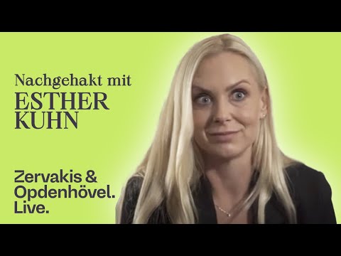 Esther Kuhn: 12 Fragen zum Thema "häusliche Gewalt" | Zervakis & Opdenhövel. Live.