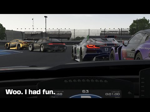iRacing | Woo. I had fun. | Mustang GT3 @ IMS Road Course