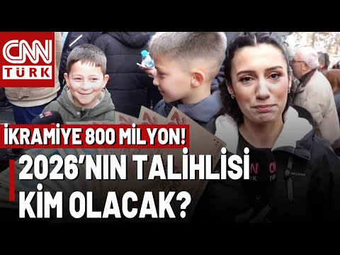 National Lottery Grand Prize is 800 Million TL! Who will be lucky this year?