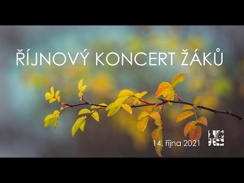 Říjnový koncert žáků - 14. 10. 2021