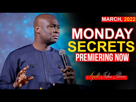MONDAY Secrets, 28th March 2022 | Apostle Joshua Selman 2022 | Sunday Morning Service |
