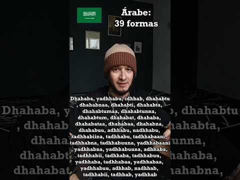 The HARDEST language to conjugate 🇷🇺🇧🇷🇪🇸