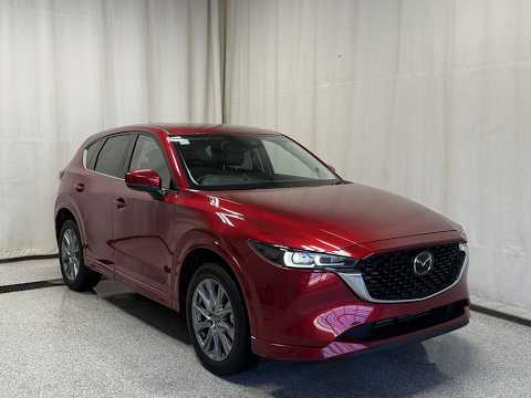 2025 Mazda CX-5 GT AWD in Red for sale at Park Mazda in Sherwood Park, AB