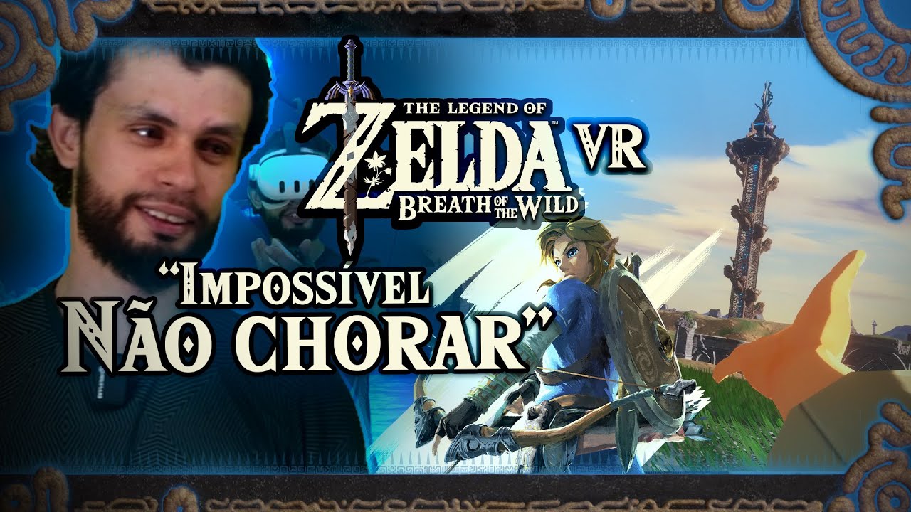 A Melhor Experiência VR no Meta Quest 3 - Em Breath of the Wild!