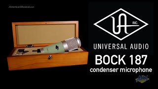 Video thumbnail for Universal Audio  Bock 187 by American Musical Supply