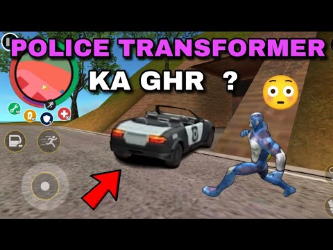 police robot ka ghar milgaya 😱 in rope hero vice town || pagal gamerz