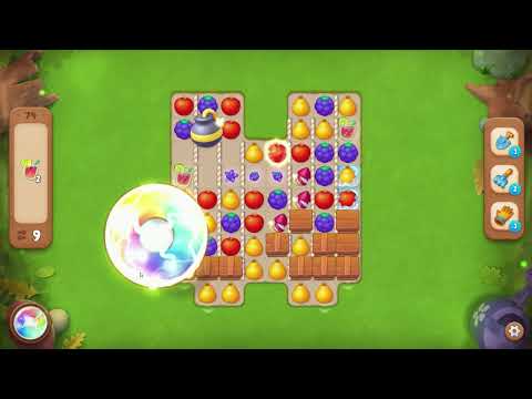 Gardenscapes - Level 74 Gameplay | Candy Girl
