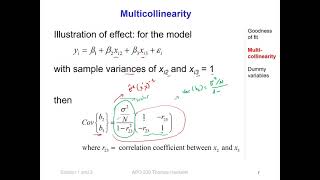 Multicollinearity &amp; Dummy variables
