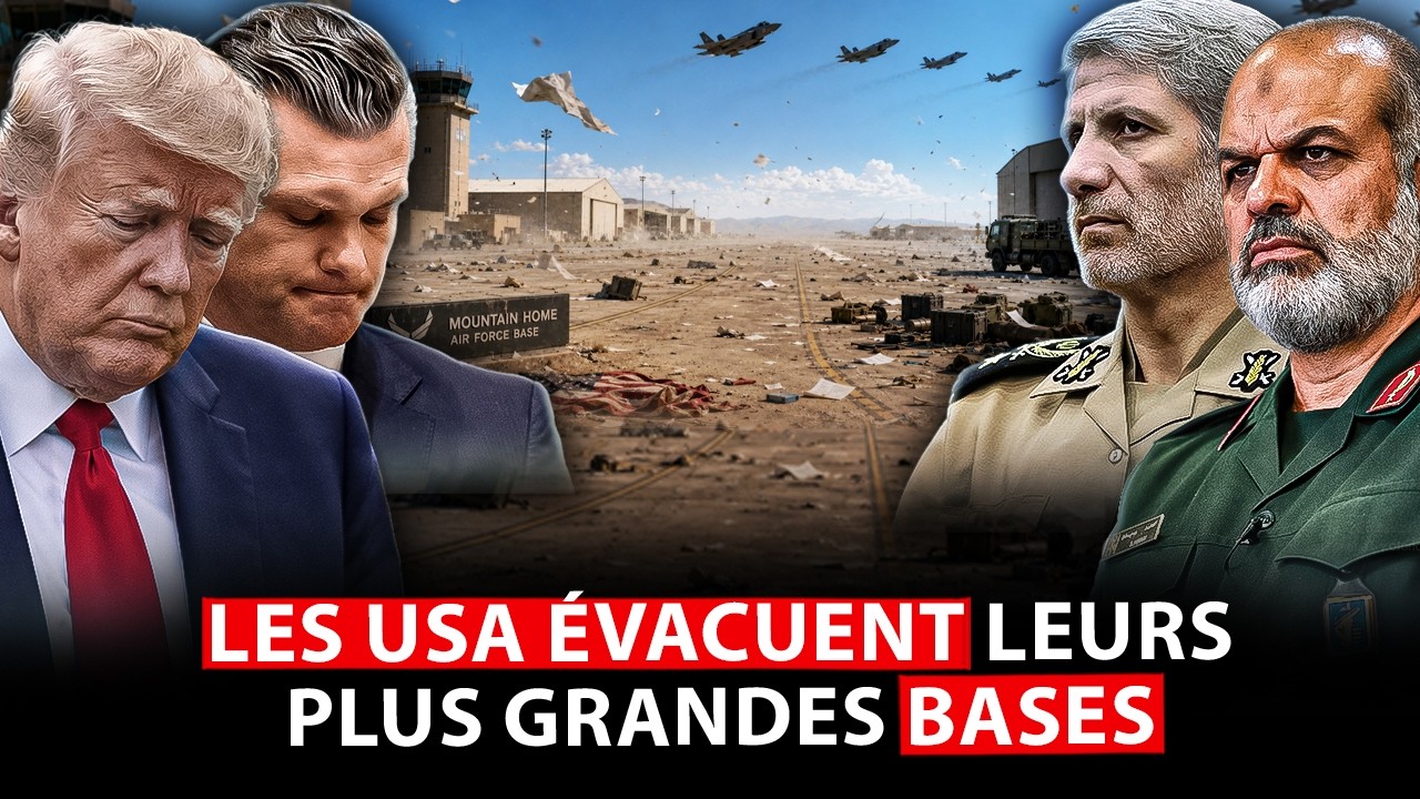 Les forces US fuient les bases du moyen orient a cause des frappe
