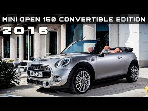 2016 Mini Open 150 Convertible Edition Review Rendered Price Specs Release Date