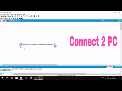 How to connect two PC in Cisco packet tracer
