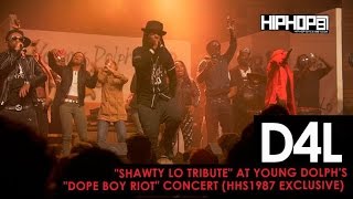 D4L &quot;Shawty Lo Tribute&quot; at Young Dolph&#39;s &quot;Dope Boy Riot&quot; Show (HHS1987 Exclusive)