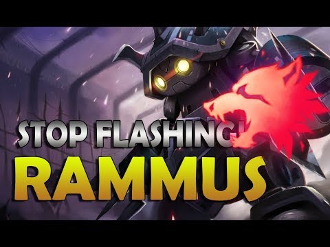 STOP FLASHING ME! | Rammus Predator Support - League of Legends