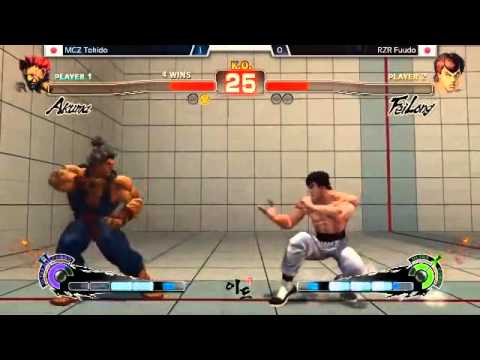 IGT2014 day2 スパ4AE2012 WinnersFinal ときど(Tokido) vs ふ～ど(Fuudo)