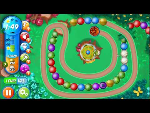 Marble Woka Woka Level 143 - NO BOOSTERS 🐢 | SKILLGAMING ✔️