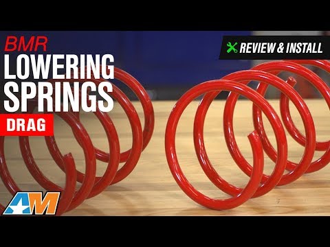 2015-2017 Mustang BMR Lowering Springs - Drag Review & Install