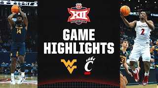 West Virginia vs. Cincinnati | Phillips 66 Big 12 Men's Basketball Championship | March 12, 2024