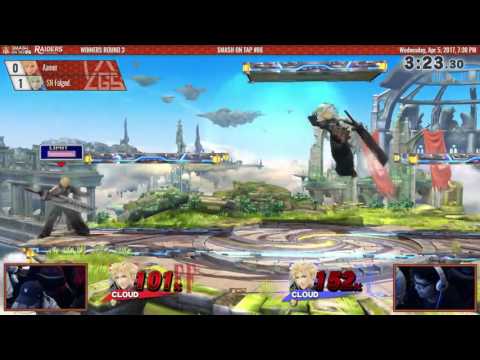 SOT #88 - Uberman (Mario, Cloud) vs SSN Falgod (Ryu, Cloud) - Smash 4 WR3