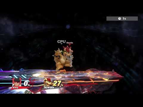 SSB4 Ryu combo video