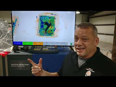 X-Ray High density alert automatic detection