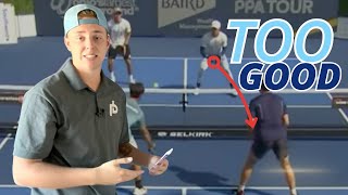 This Ben Johns Speedup is Why He's The GOAT - Whiteboard Pickleball Tutorial