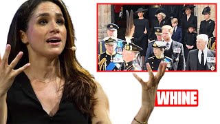 Here They Go Again! Harry And Meghan WHINING About Being Snubbed At Queen's Funeral