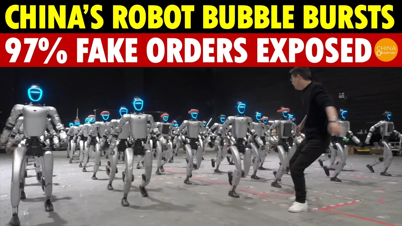 China’s Robot Bubble Bursts: 97% Fake Orders, Unitree’s $30B Vanishes As Shares Crash