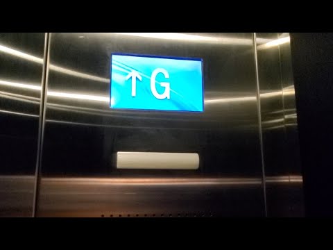 Decent Motor! MADernized MontgomeryKONE Hydraulic Elevator at Foot Locker, Yonge Street - Toronto ON