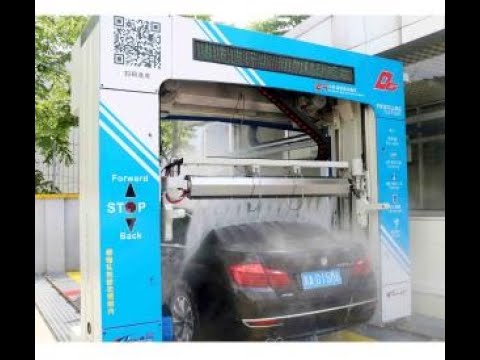 new model of automatic touchless carwash machine