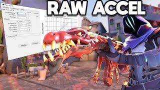 COMO INSTALAR E MELHOR CONFIGURAÇÃO RAW ACCEL (2025)