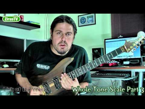 Whole Tone Scale Part3 (Shred Lick) | Lick of the Week 92