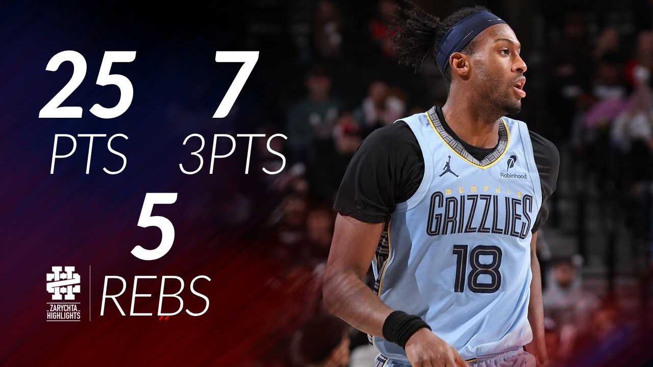 Olivier-Maxence Prosper 25 pts 7 threes 5 rebs vs Blazers 25/26 season