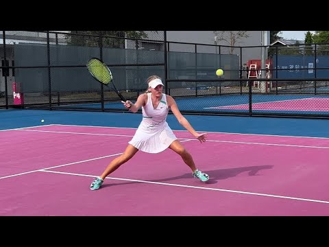 Cara Korhonen - College Tennis Recruiting Video - Fall 2024 or Spring 2025
