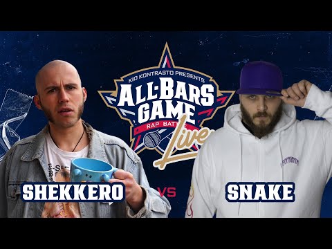 Shekkero Vs Snake All Bars Game LIVE 09/09/22 Barrio's live (Milano)